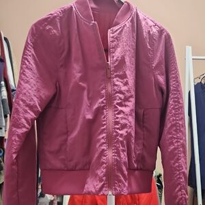 Lululemon Non Stop Bombe Pink Jacket Size 6